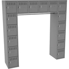 Tennsco - 16 Door, 16 Tier, Welded Locker - Americas Industrial Supply