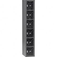 Tennsco - 6 Door, 6 Tier, Welded Locker - Americas Industrial Supply