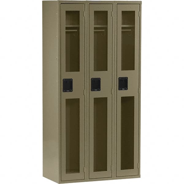 Tennsco - 3 Door, Single Tier, Welded Locker - Americas Industrial Supply
