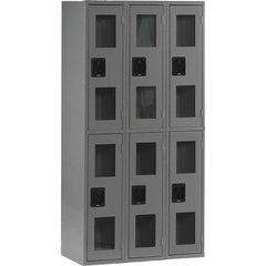 Tennsco - 6 Door, Double Tier, Welded Locker - Americas Industrial Supply