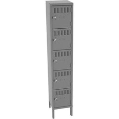 Tennsco - 5 Door, 5 Tier, Welded Locker - Americas Industrial Supply