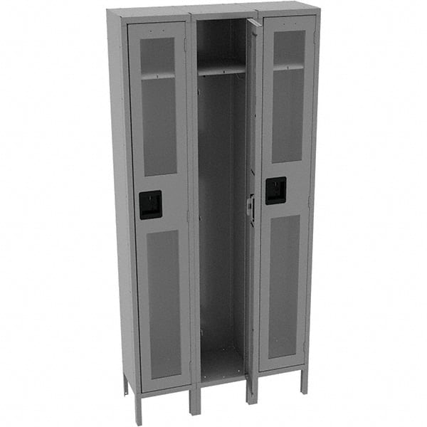 Tennsco - 3 Door, Single Tier, Welded Locker - Americas Industrial Supply