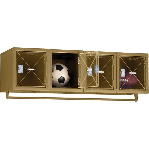Tennsco - 4 Door, 4 Tier, Welded Locker - Americas Industrial Supply