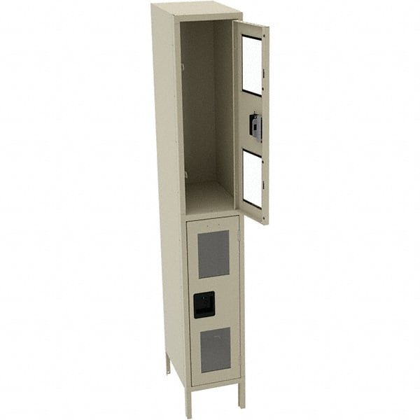 Tennsco - 2 Door, Double Tier, Welded Locker - Americas Industrial Supply