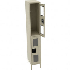 Tennsco - 2 Door, Double Tier, Welded Locker - Americas Industrial Supply