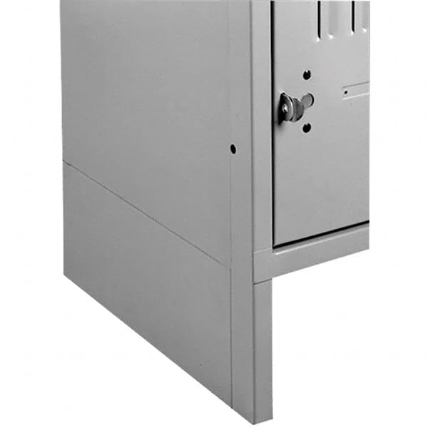 Tennsco - 1/2" Wide x 6" High x 15" Deep, Locker Closed Side Base - Americas Industrial Supply