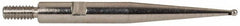 INTERAPID - 0.031" Ball Diam, Steel, Ball Test Indicator Contact Point - 0.812" Contact Point Length, Use with Brown & Sharpe 310-3, 311-3, 310-b-3, 311-bn-3, 312-3 & 312-4 INTERAPID 312 Dial Test Indicators - Americas Industrial Supply
