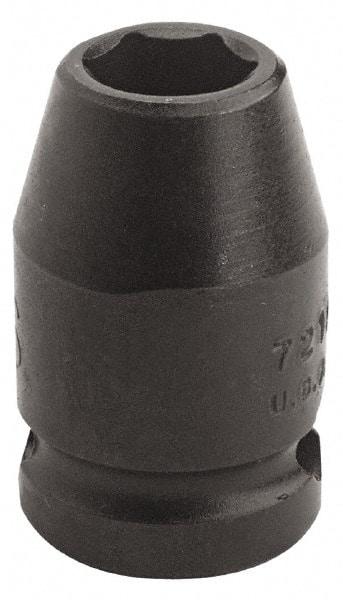Proto - 3/8" Drive, Power Socket - 6 Points, 1-3/32" OAL - Americas Industrial Supply