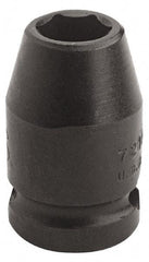 Proto - 3/8" Drive, Power Socket - 6 Points, 1-3/32" OAL - Americas Industrial Supply