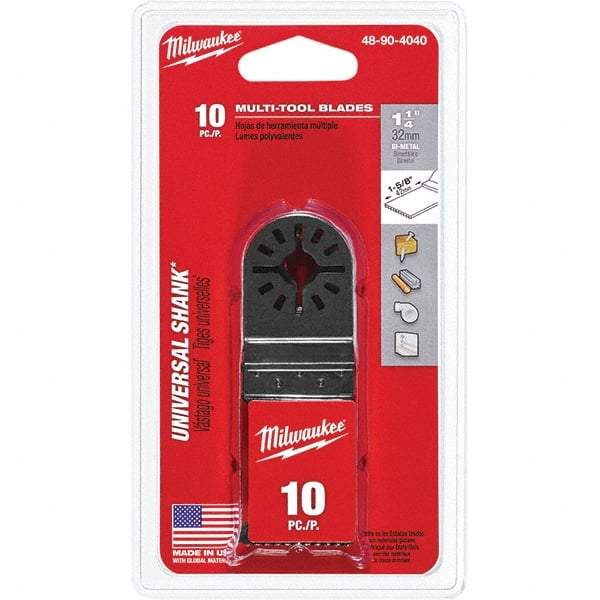 Milwaukee Tool - Rotary & Multi-Tool Accessories Accessory Type: Multi-Material Blade For Use With: Oscillating Tools - Americas Industrial Supply