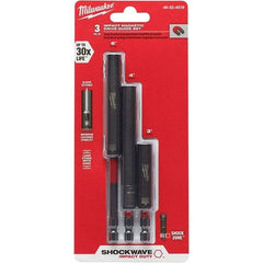 Milwaukee Tool - Power & Impact Screwdriver Bit Sets Point Type: Hex Tool Type: Impact Driver - Americas Industrial Supply