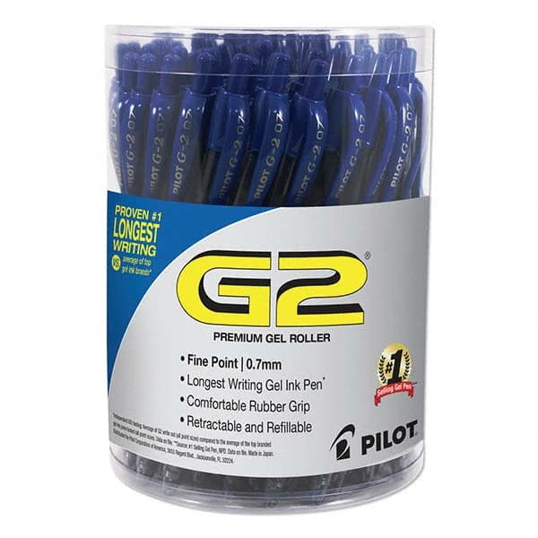 Pilot - Pens & Pencils Type: Gel Roller Ball Pen Color: Blue - Americas Industrial Supply
