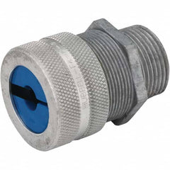 Hubbell-Raco - 0.5 to 0.375" Liquidtight Straight Strain Relief Cord Grip - Americas Industrial Supply