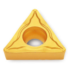 Turning Insert:  TCMT32.52FG TT7005,  Solid Carbide TiCN & Al2O3 Finish,  Neutral,  0.6500″ Long,  3/8″ Inscribed Circle,  0.0310″ Corner Radius,  60.0 &deg N/A Triangle,  Series  TCMT