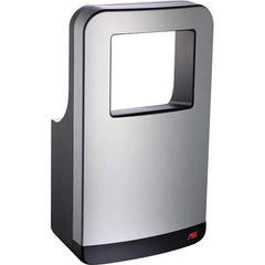 ASI-American Specialties, Inc. - 1600 Watt Silver & Black Finish Electric Hand Dryer - 277 Volts, 8.1 Amps, 12-11/16" Wide x 22-1/16" High x 7-3/4" Deep - Americas Industrial Supply