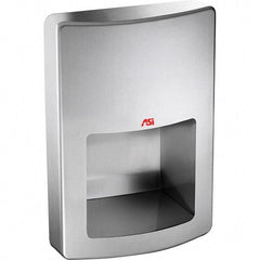 ASI-American Specialties, Inc. - 1000 Watt Satin Stainless Steel Finish Electric Hand Dryer - 120 Volts, 8.3 Amps, 11" Wide x 15-1/2" High x 5-23/32" Deep - Americas Industrial Supply