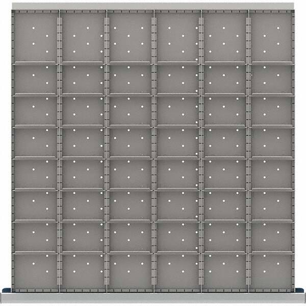 LISTA - 48-Compartment Drawer Divider Layout for 3.15" High Drawers - Americas Industrial Supply