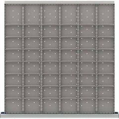 LISTA - 48-Compartment Drawer Divider Layout for 3.15" High Drawers - Americas Industrial Supply