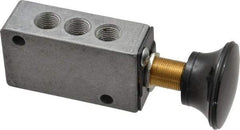 Mead - 4 Way Control Light Touch Valve - Palm Actuator - Americas Industrial Supply