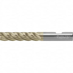 Corner Radius End Mill: 0.2362″ Dia, 0.012″ Radius, 5 Flutes, Solid Carbide 35 ° Helix, Corner Radius End, Series MD133
