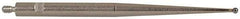 TESA Brown & Sharpe - 1mm Ball Diam, Carbide, Ball Test Indicator Contact Point - 1-7/16" Contact Point Length, Use with Brown & Sharpe BesTest 599 Series - Americas Industrial Supply
