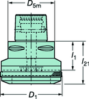 C639127702045A CAPTO ADAPTER - Americas Industrial Supply