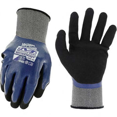 Mechanix Wear - Size L (9) Nitrile Coated Nylon Waterproof & Cut Resistant Work Gloves - Americas Industrial Supply