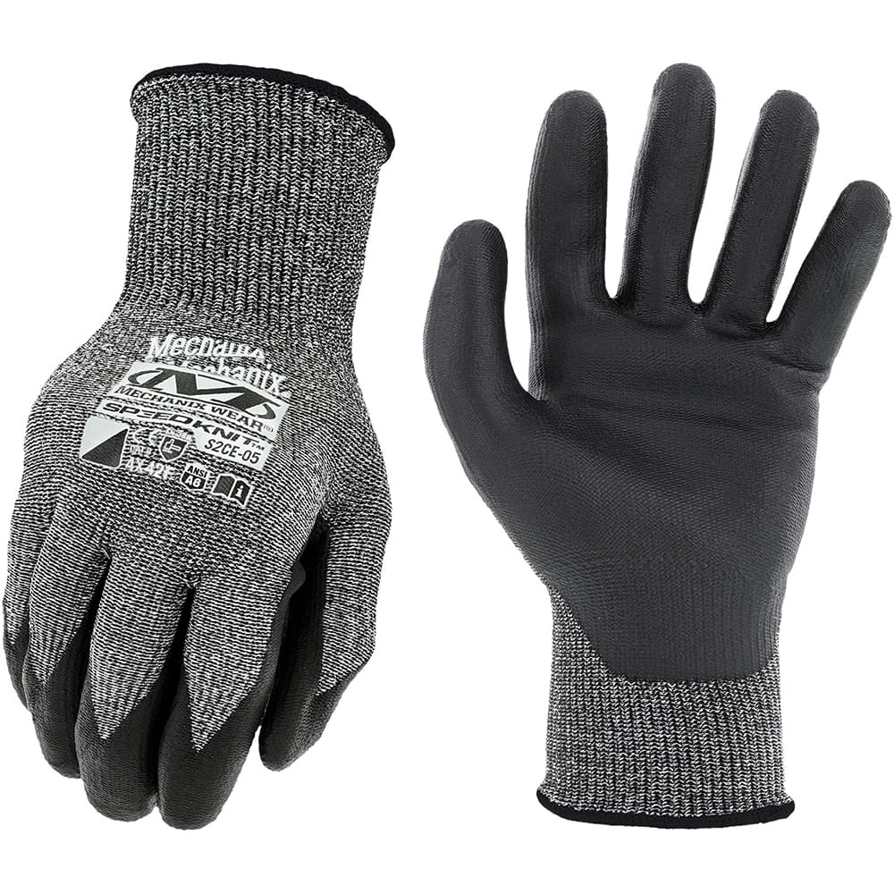 Mechanix Wear - Size L (9), ANSI Cut Lvl A6, Nitrile Coated Cut Resistant Gloves - Americas Industrial Supply