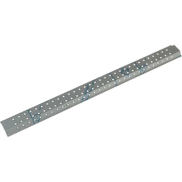 Marlin Steel Wire Products - 34 x 3/4" Stainless Steel Pegboard Strip - Americas Industrial Supply