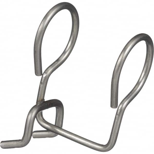 Marlin Steel Wire Products - Pegboard Hooks Type: Single Vertical End Hook Projection: 2 (Inch) - Americas Industrial Supply