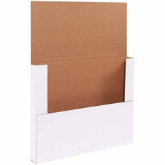 Made in USA - Pack of (50), 11-1/4" Wide x 17-1/4" Long x 2" High Crush Proof Mailers - Americas Industrial Supply