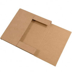 Made in USA - Pack of (50), 10-1/4" Wide x 10-1/4" Long x 1" High Crush Proof Mailers - Americas Industrial Supply