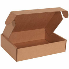 Made in USA - Pack of (50), 6-1/4" Wide x 9" Long x 3" High Crush Proof Mailers - Americas Industrial Supply