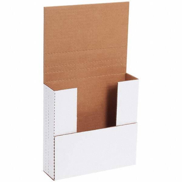 Made in USA - Pack of (50), 7-1/2" Wide x 7-1/2" Long x 2" High Crush Proof Mailers - Americas Industrial Supply