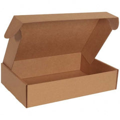 Made in USA - Pack of (50), 11-1/8" Wide x 17-1/8" Long x 4" High Crush Proof Mailers - Americas Industrial Supply