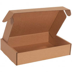 Made in USA - Pack of (50), 11-1/8" Wide x 15-1/8" Long x 3" High Crush Proof Mailers - Americas Industrial Supply