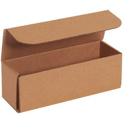 Made in USA - Pack of (50), 3" Wide x 9" Long x 3" High Corrugated Shipping Boxes - Americas Industrial Supply