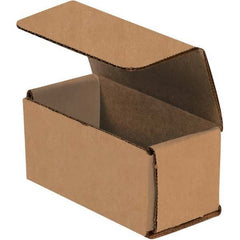 Made in USA - Pack of (50), 2" Wide x 4" Long x 2" High Corrugated Shipping Boxes - Americas Industrial Supply