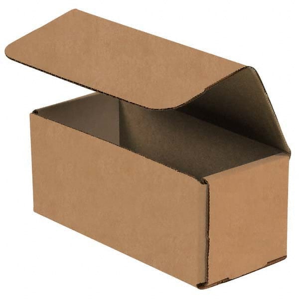 Made in USA - Pack of (50), 2" Wide x 6" Long x 2" High Corrugated Shipping Boxes - Americas Industrial Supply