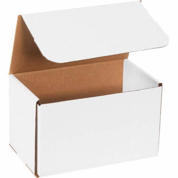 Made in USA - Pack of (50), 6" Wide x 10" Long x 5" High Corrugated Shipping Boxes - Americas Industrial Supply