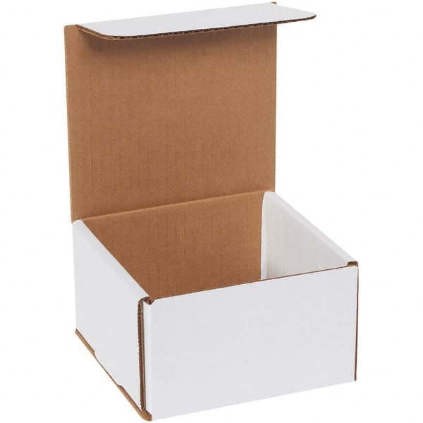 Made in USA - Pack of (50), 5" Wide x 5" Long x 3" High Corrugated Shipping Boxes - Americas Industrial Supply