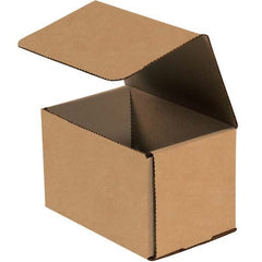 Made in USA - Pack of (50), 5" Wide x 5" Long x 5" High Corrugated Shipping Boxes - Americas Industrial Supply