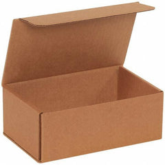 Made in USA - Pack of (50), 5" Wide x 8" Long x 3" High Corrugated Shipping Boxes - Americas Industrial Supply