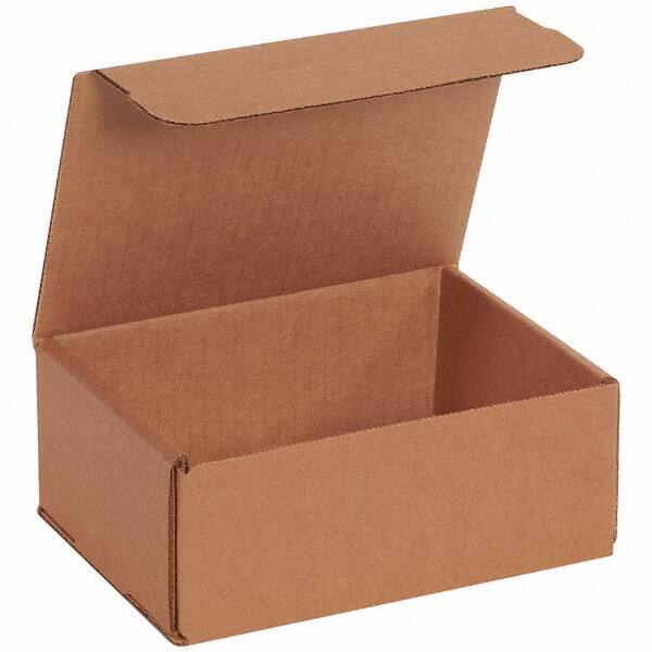 Made in USA - Pack of (50), 4-7/8" Wide x 6-1/2" Long x 2-5/8" High Corrugated Shipping Boxes - Americas Industrial Supply