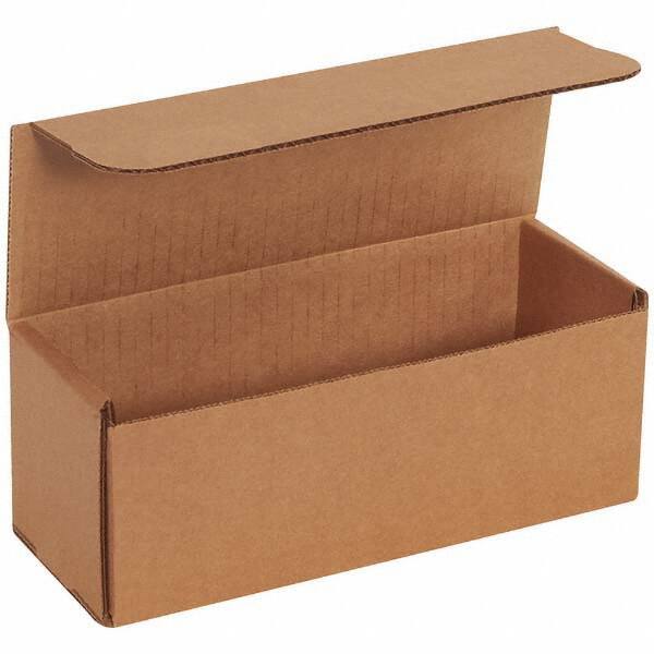 Made in USA - Pack of (50), 3" Wide x 8" Long x 3" High Corrugated Shipping Boxes - Americas Industrial Supply