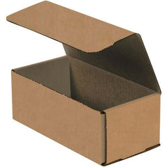 Made in USA - Pack of (50), 5" Wide x 7" Long x 3" High Corrugated Shipping Boxes - Americas Industrial Supply