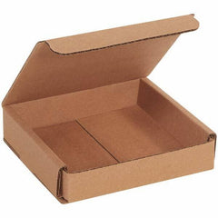 Made in USA - Pack of (50), 5" Wide x 5" Long x 1" High Corrugated Shipping Boxes - Americas Industrial Supply