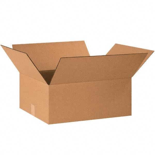 Made in USA - Pack of (25), 16" Wide x 20" Long x 9" High Corrugated Shipping Boxes - Americas Industrial Supply