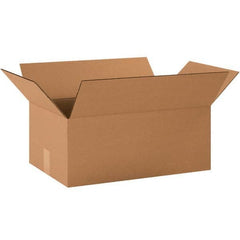 Made in USA - Pack of (25), 13" Wide x 19" Long x 10" High Corrugated Shipping Boxes - Americas Industrial Supply