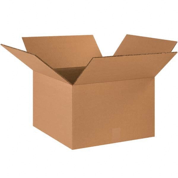 Made in USA - Pack of (10), 16" Wide x 18" Long x 16" High Corrugated Shipping Boxes - Americas Industrial Supply